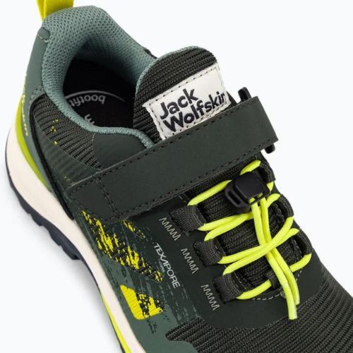 Jack Wolfskin Vili Hiker Texapore Low vaikiški žygio batai žali 4056831_4136_350