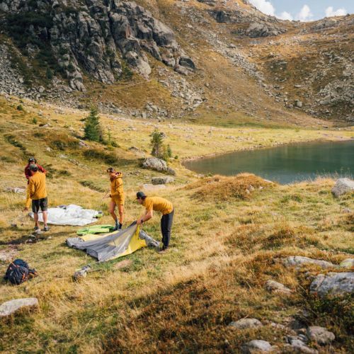 Salewa Litetrek III 3 asmenų trekingo palapinė pilka 00-00000000005623