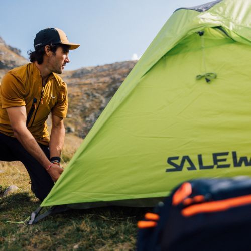 Salewa Latitude III green 00-00000000005900 3 asmenų trekingo palapinė