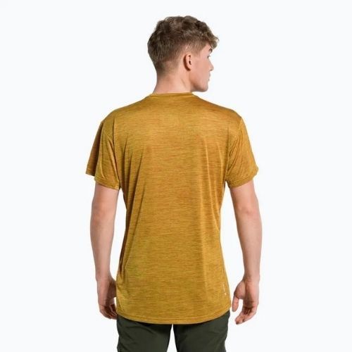 Vyriški marškinėliai Salewa Puez Melange Dry golden brown melange
