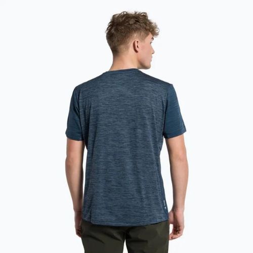 Vyriški trekingo marškinėliai Salewa Puez Hybrid 2 Dry navy blazer melange 00-0000027397