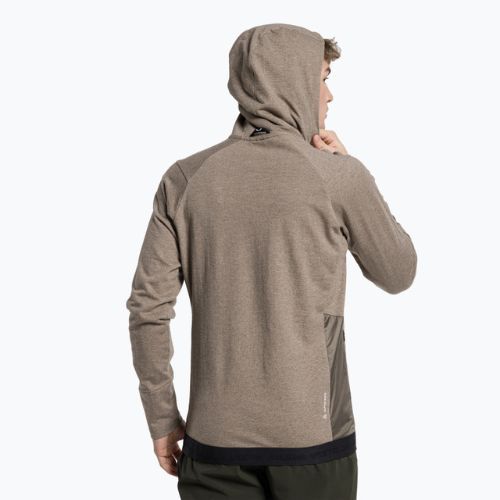 Salewa vyriškas džemperis Fanes Am Hoody rudos spalvos 00-0000028226