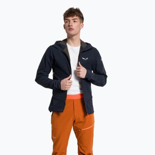 Salewa vyriška softshell striukė Agner DST navy blue 00-0000028300