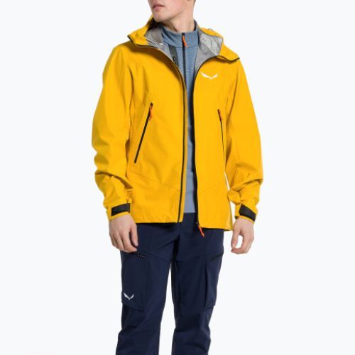 Salewa Ortles GTX 3L vyriška striukė nuo lietaus geltona 00-0000028454