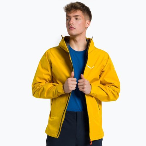 Salewa vyriška striukė nuo lietaus Puez GTX Paclite yellow 00-0000028476
