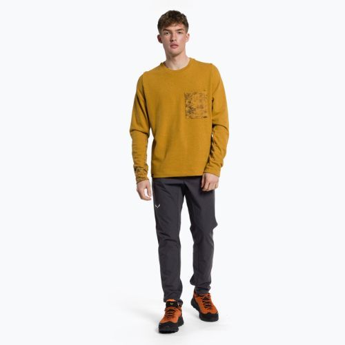 Salewa vyriškas džemperis Lavaredo Hemp Pullover brown 00-0000028547