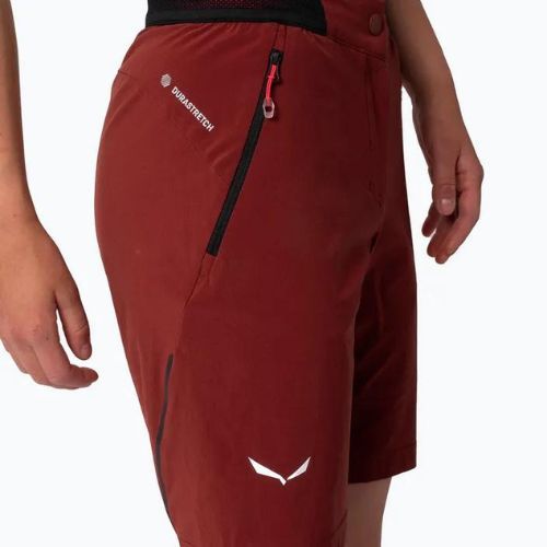 Moteriški trekingo šortai Salewa Pedroc DST red 00-0000028602