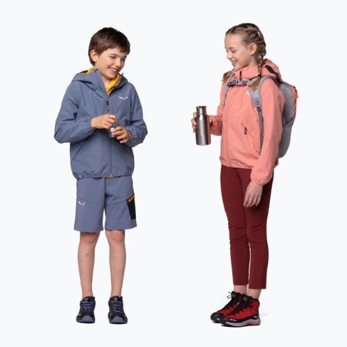 Salewa Aqua PTX vaikiška striukė nuo lietaus mėlyna 00-0000028740