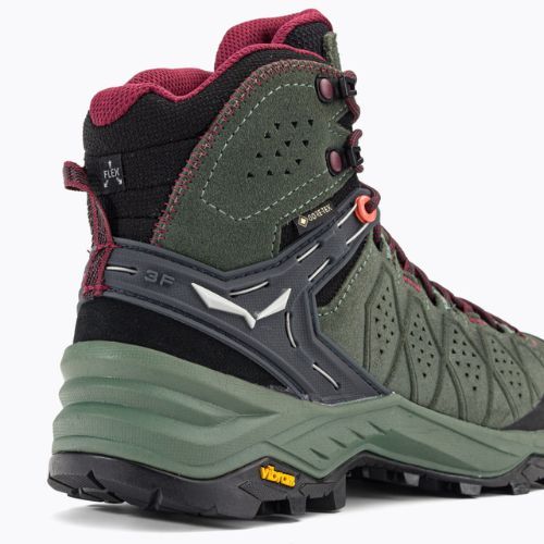 Moteriški trekingo batai Salewa Alp Trainer 2 Mid GTX green 00-0000061383