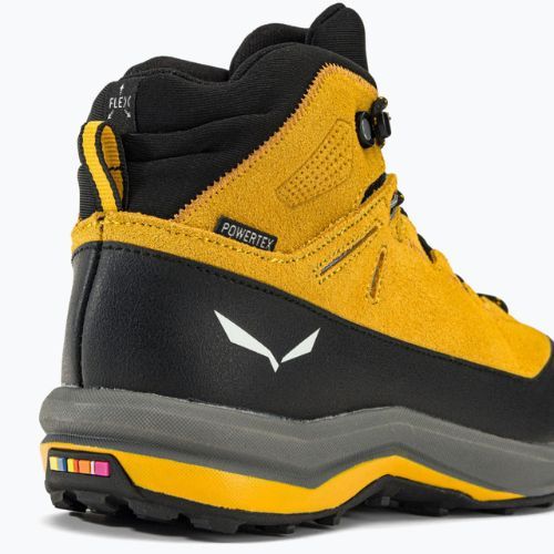 Salewa vaikiški trekingo batai MTN Trainer 2 Mid PTX geltoni 00-0000064011