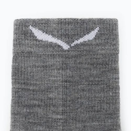 Vyriškos trekingo kojinės Salewa MTN TRN AM QRT pilkos spalvos 00-0000069034