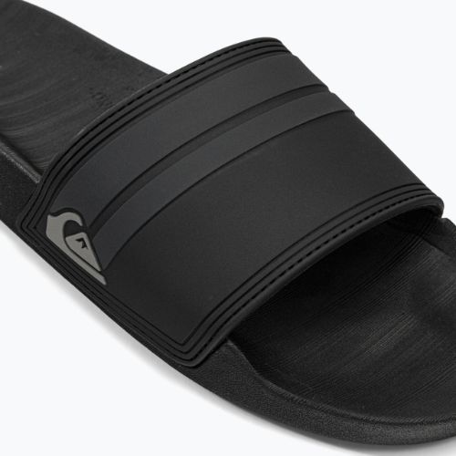 Quiksilver Rivi Slide black/black/grey vyriškos šlepetės