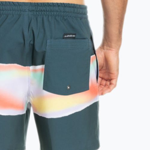 Vyriški maudymosi šortai Quiksilver Surfsilk Air-Brush Volley 17Nb tamsiai mėlyni EQYJV04011