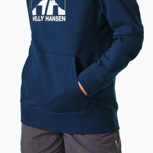Moteriški džemperiai Helly Hansen Nord Graphic Pullover Hoodie navy blue 62981_584