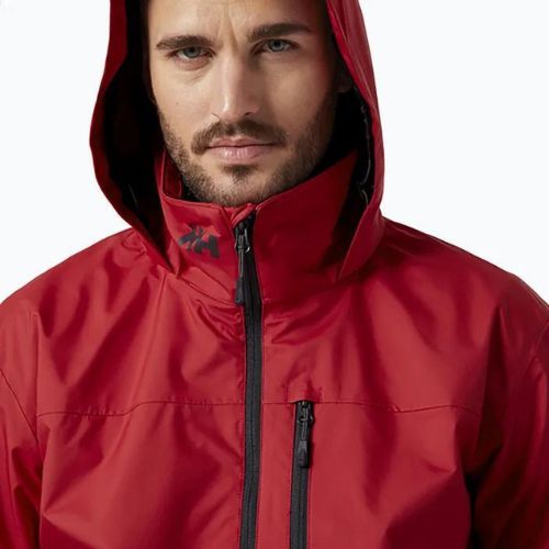 Vyriška striukė su gobtuvu Helly Hansen Crew Hooded Jacket Red 33875_162