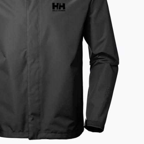 Vyriška striukė nuo lietaus Helly Hansen Seven J ebony 62047_980