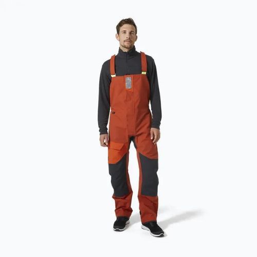 Helly Hansen vyriškos buriavimo kelnės Newport Coastal Bib red 34267_308