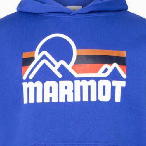 Vyriški Marmot Coastal Hoody trekkinginiai džemperiai mėlyni M1425821538