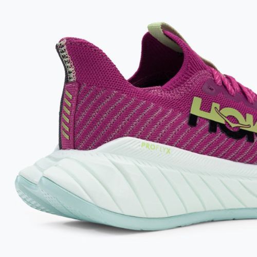 Moteriški bėgimo bateliai HOKA Carbon X 3 pink 1123193-FFBL