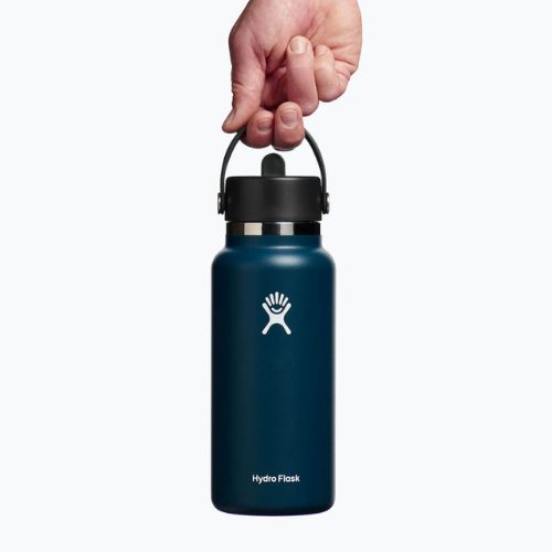 Hydro Flask Wide Flex Straw terminis butelis 945 ml, tamsiai mėlynas W32BFS464