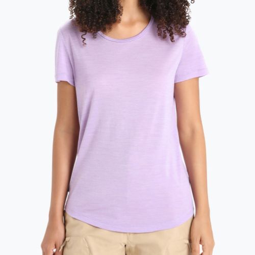 Icebreaker Sphere II moteriški trekingo marškinėliai purple gaze