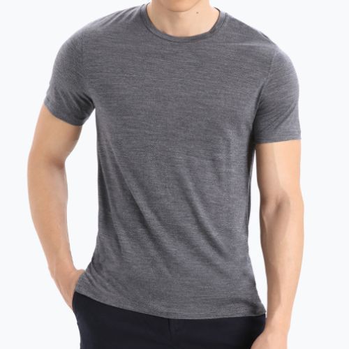 Vyriški Icebreaker Sphere II midnight navy trekingo marškinėliai