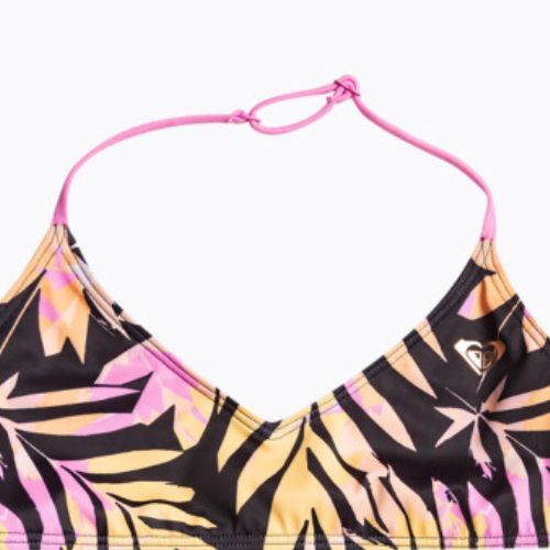 Vaikiškas dviejų dalių maudymosi kostiumėlis ROXY Active Joy Basic Triangle Set anthracite zebra jungle girl