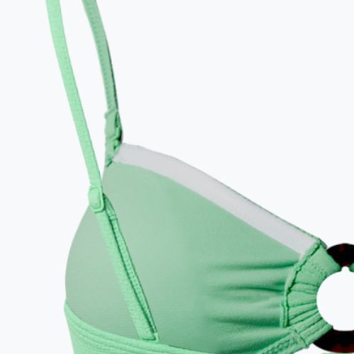 ROXY Color Jam Bandeau maudymosi kostiumėlio viršutinė dalis absinthe green