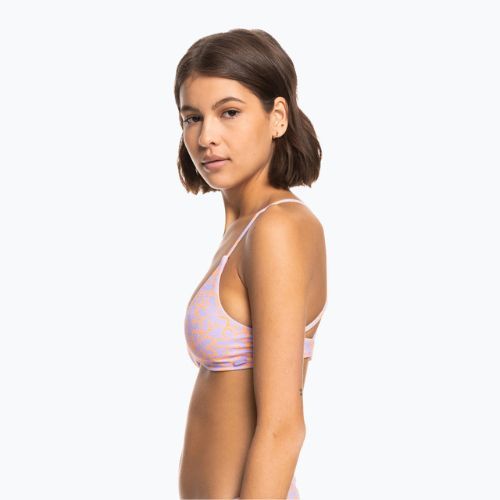 ROXY Hawaiian Heat Athletic Triangle mock orange hawaiianheat maudymosi kostiumėlio viršus