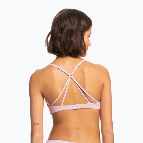 ROXY Hawaiian Heat Athletic Triangle mock orange hawaiianheat maudymosi kostiumėlio viršus