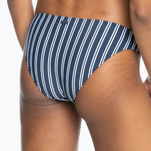 ROXY Into The Sun mood indigo novela stripe vert maudymosi kostiumėlio apatinė dalis