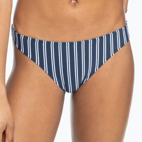 ROXY Into The Sun mood indigo novela stripe vert maudymosi kostiumėlio apatinė dalis