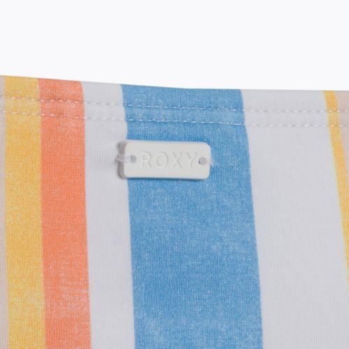 ROXY Paplūdimio klasika Vidutinio dydžio persikų spalvos smėlio striptizo maudymosi kostiumėlio apatinė dalis
