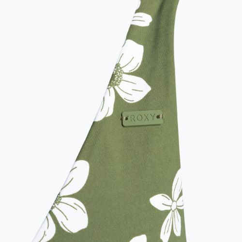 ROXY Retro Revo Twist maudymosi kostiumėlio viršutinė dalis loden green surfrider spirit s