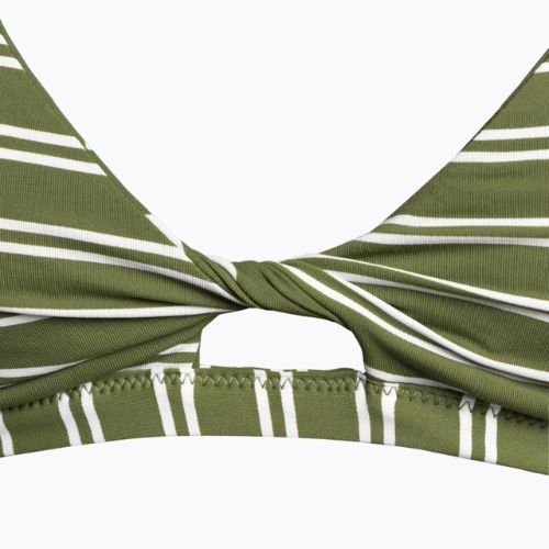 ROXY Retro Revo Twist maudymosi kostiumėlio viršutinė dalis loden green surfrider spirit s
