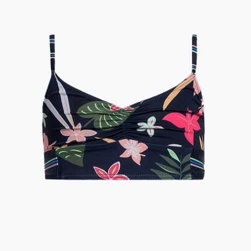 Vaikiškas dviejų dalių maudymosi kostiumėlis ROXY Vacay For Life Crop Top Set mood indigo alma swim