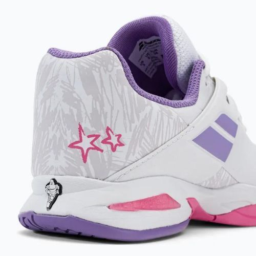 Babolat Propulse All Court vaikiški teniso bateliai balti 32S23884