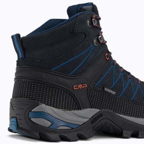 Vyriški trekingo batai CMP Rigel Mid Wp navy blue 3Q12947/27NM