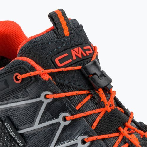 Vaikiški žygio batai CMP Rigel Low Wp antracite/flash orange