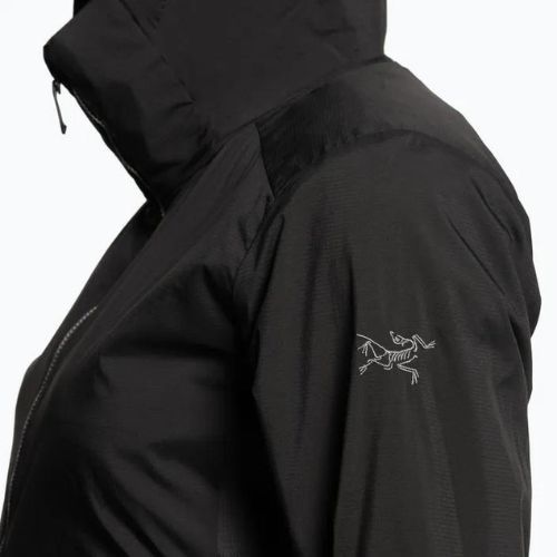 Arcteryx pūkinė striukė moterims Atom LT Hoody black