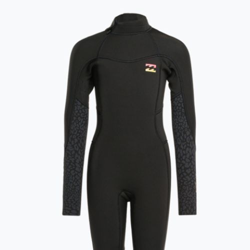Billabong 3/2 Teen Synergy BZ FL Full wild juodas vaikiškas hidrokostiumas