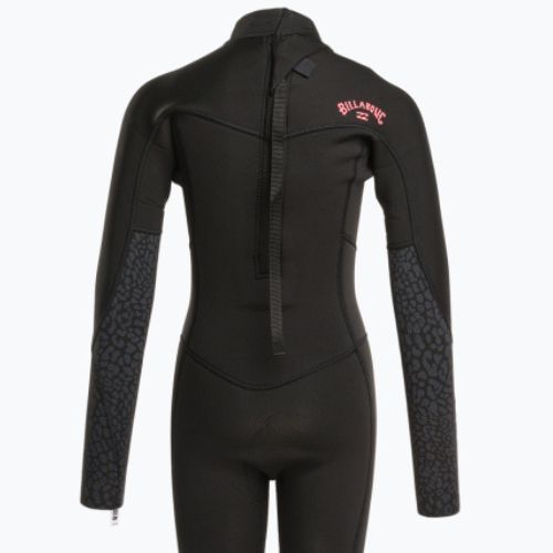 Billabong 3/2 Teen Synergy BZ FL Full wild juodas vaikiškas hidrokostiumas