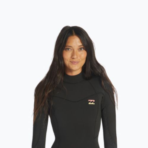 Billabong 3/2 Synergy BZ FL FL Full wild black moteriškas hidrokostiumas