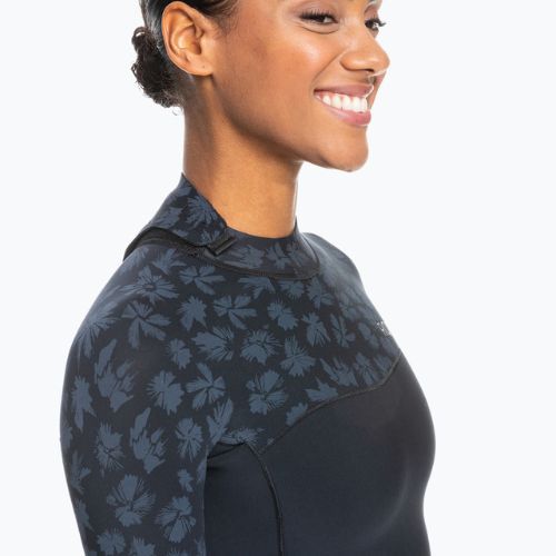 Moteriškas ROXY 2.0 Swell Series SS BZ QLCK juodos spalvos maudymosi kostiumas