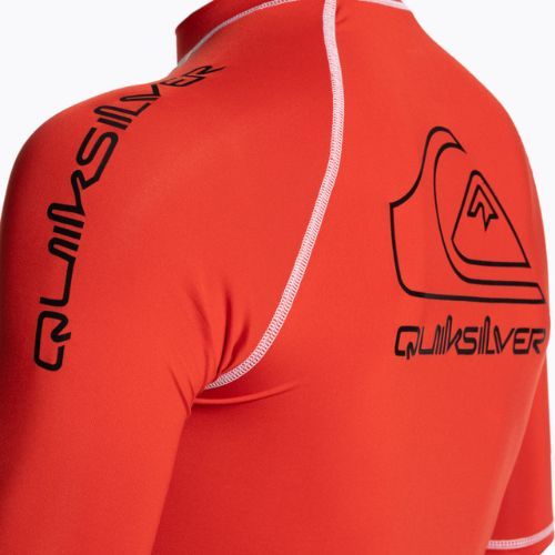 Quiksilver On Tour vyriški maudymosi marškinėliai raudoni EQYWR03359-RQC0