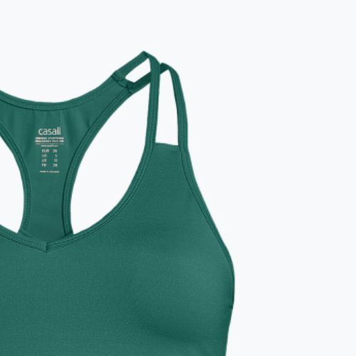 Casall moterų V-Neck Racerback treniruočių liemenėlė žalia 22154