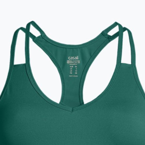 Casall moterų V-Neck Racerback treniruočių liemenėlė žalia 22154