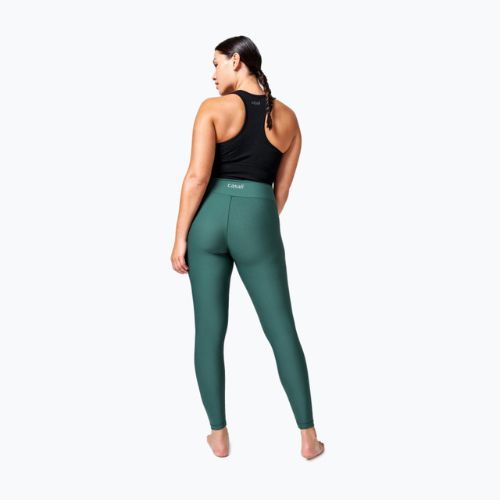 Moteriškos treniruočių tamprės Casall Overlap High Waist green 22500