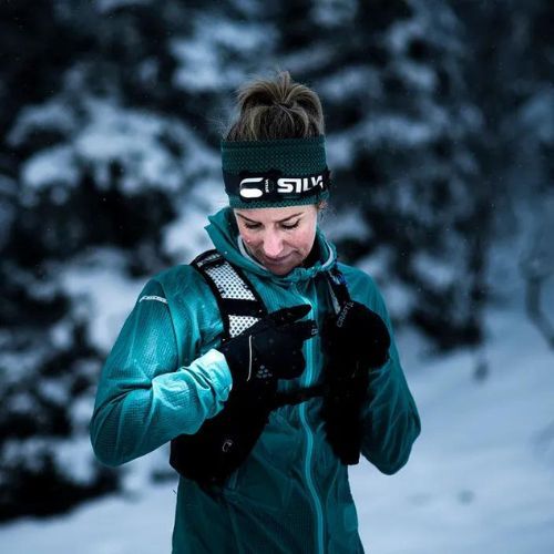 Silva Cross Trail 7R priekinis žibintas juodas 37995