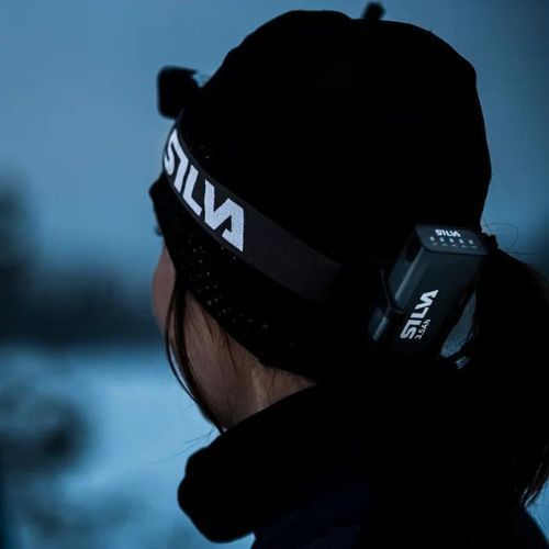 Silva Cross Trail 7R priekinis žibintas juodas 37995